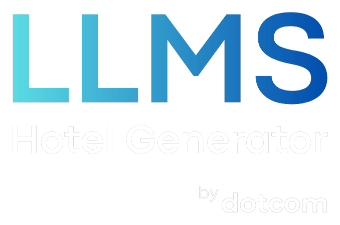LLMS Hotel Generator by Dotcom